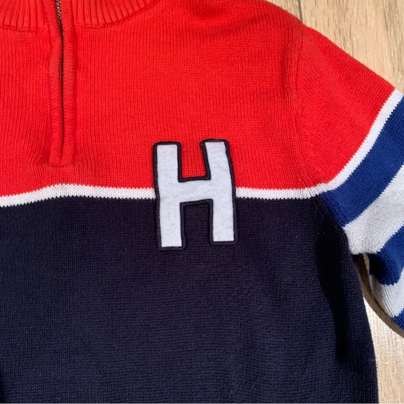 Tommy Hilfiger 1/4 Zip Sweater Boys XL 16-18 - Picture 5 of 10